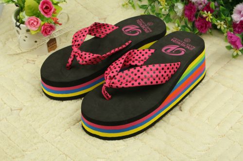 Sandales femme en Une variete de materiaux epissage - semelle mousse Ref 2669785