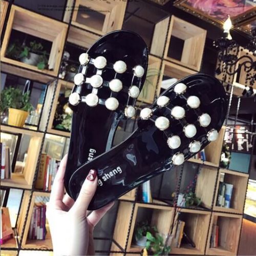 Sandales femme en plastique - Ref 2669823