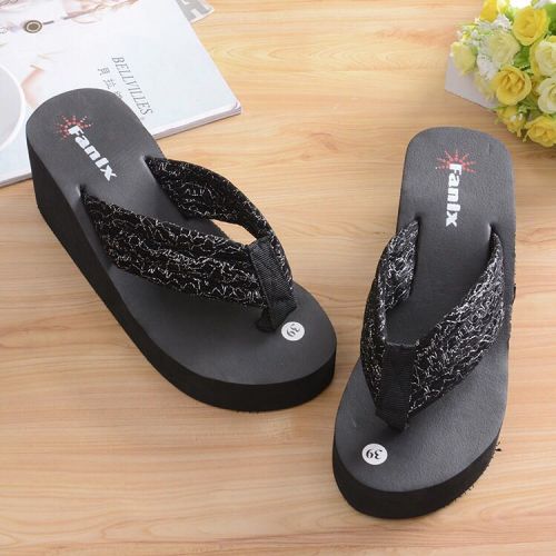 Sandales femme en tissu - Ref 2670018