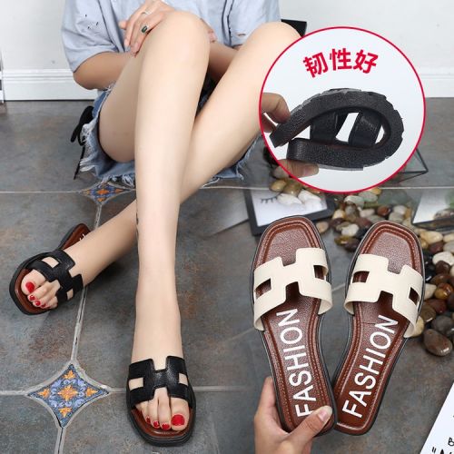 Sandales femme en PU - semelle caoutchouc Ref 2670092