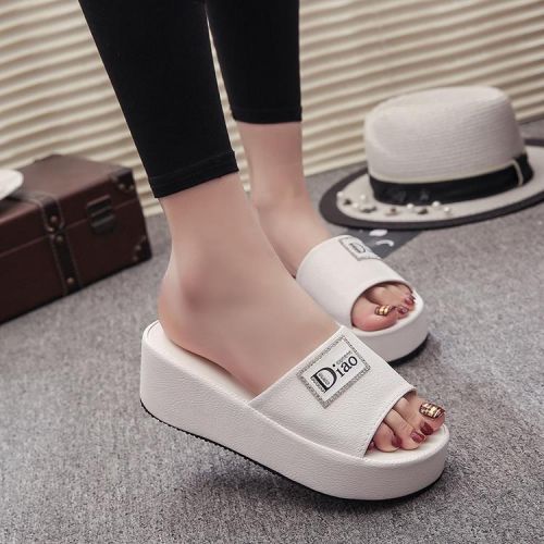Sandales femme en PU - semelle caoutchouc Ref 2670263