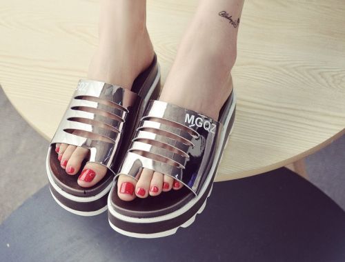 Sandales femme en PU - Ref 2670296