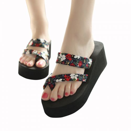Sandales femme en tissu elastique - semelle EVA Ref 2670309
