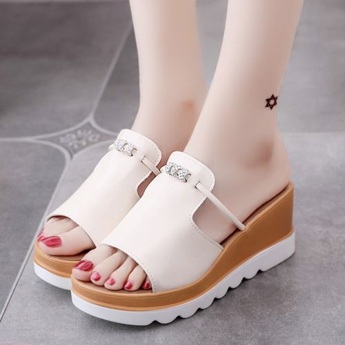 Sandales femme en PU - semelle polyurethane Ref 2670343
