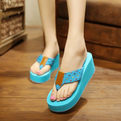 Sandales femme en tissu - semelle caoutchouc Ref 2670361