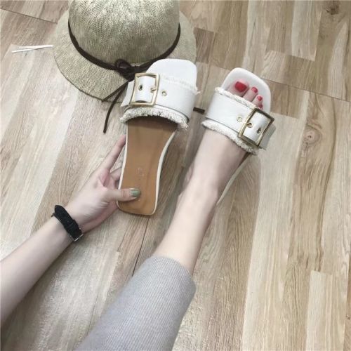 Sandales femme en PU - semelle caoutchouc Ref 2670395