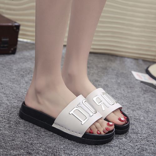 Sandales femme en PU - semelle caoutchouc Ref 2670399