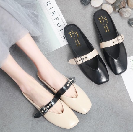 Sandales femme en PU - semelle caoutchouc Ref 2670413