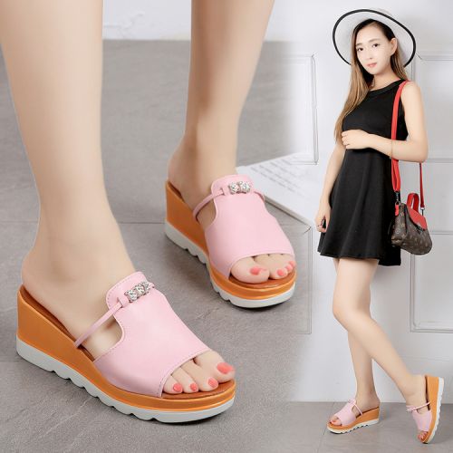 Sandales femme en PU - semelle polyurethane Ref 2670416