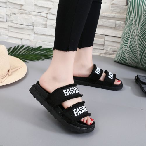 Sandales femme en tissu - semelle caoutchouc Ref 2670430