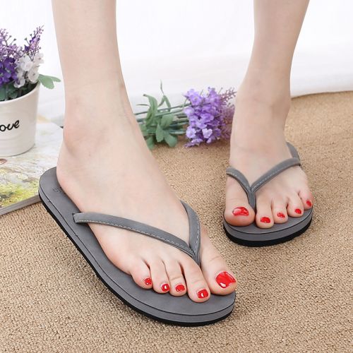 Sandales femme en Deux etages de peau porc - semelle EVA Ref 2671818