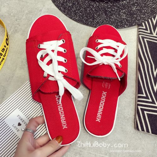 Sandales femme en tissu - semelle Compose a la fin Ref 2671850