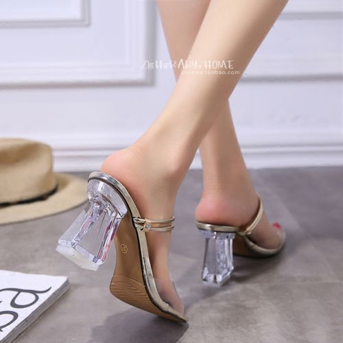 Sandales femme en plastique - Ref 2671862