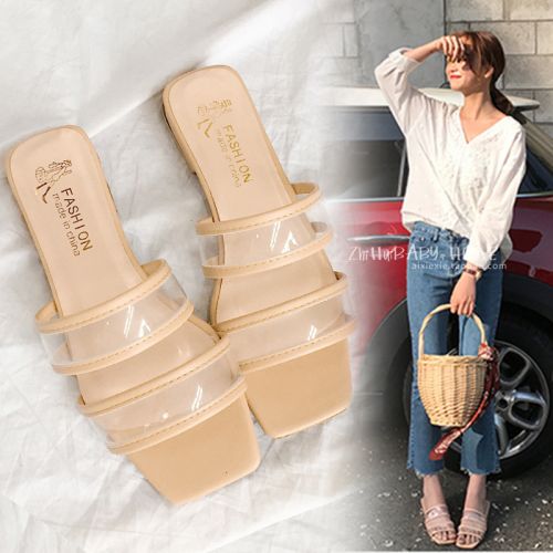 Sandales femme en plastique - Ref 2671872