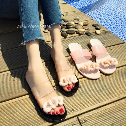 Sandales femme en plastique - Ref 2671876