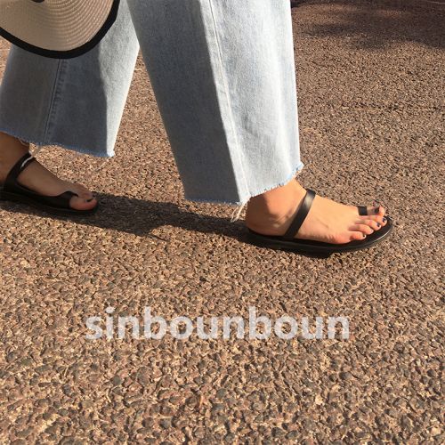 Sandales femme SINBOUNBOUN en PU - semelle Compose a la fin Ref 2671891