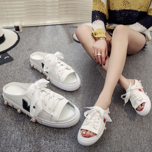 Sandales femme en PU - Ref 2671898