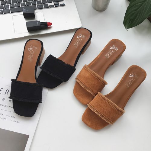 Sandales femme en Daim - semelle Compose a la fin Ref 2671912