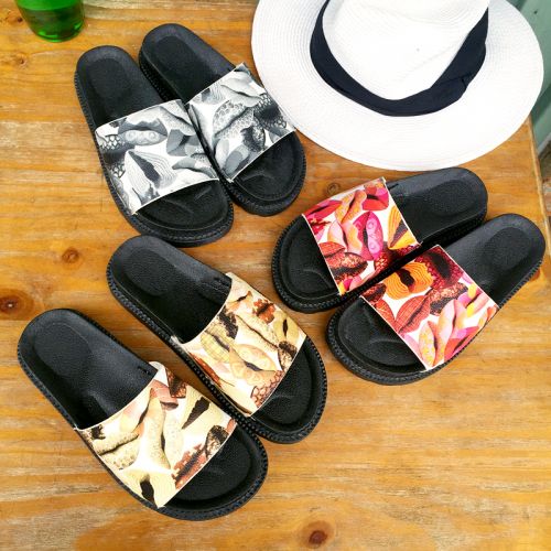 Sandales femme en PU - Ref 2671927