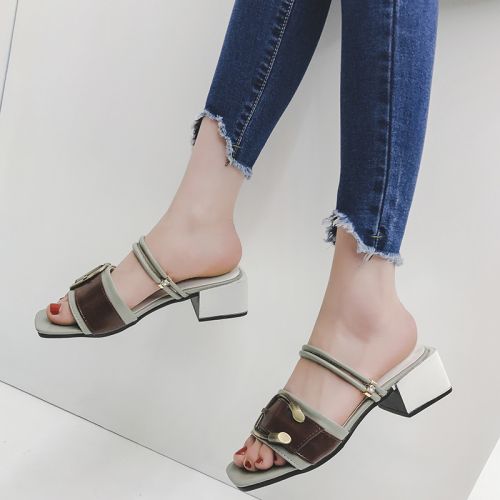Sandales femme en PU - Ref 2671932
