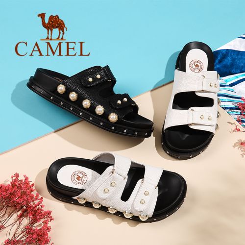 Sandales femme CAMEL en PU - Ref 2672000