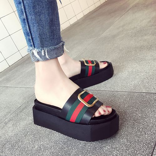 Sandales femme en PU - semelle plastique Ref 2672033