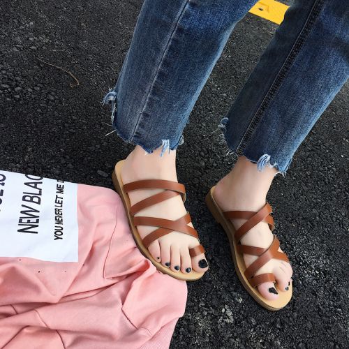 Sandales femme en PU - Ref 2672061