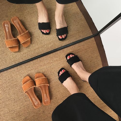 Sandales femme en PU - Ref 2672069