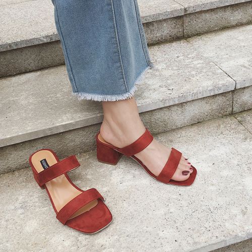 Sandales femme en PU - Ref 2672070