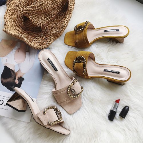 Sandales femme SONLARFU en PU - semelle caoutchouc Ref 2672117