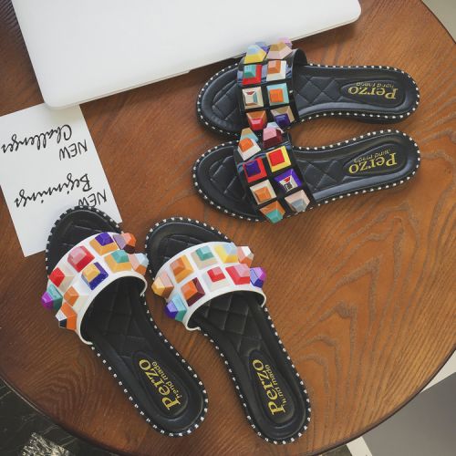 Sandales femme SONLARFU en PU - semelle TPR tendon Ref 2672128