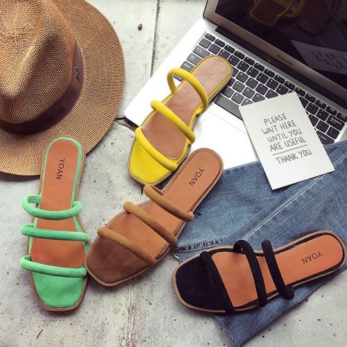 Sandales femme SONLARFU en PU - semelle TPR tendon Ref 2672142