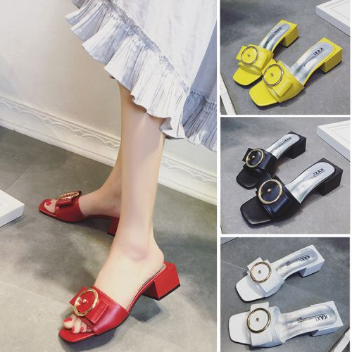 Sandales femme SONLARFU en PU - semelle caoutchouc Ref 2672152