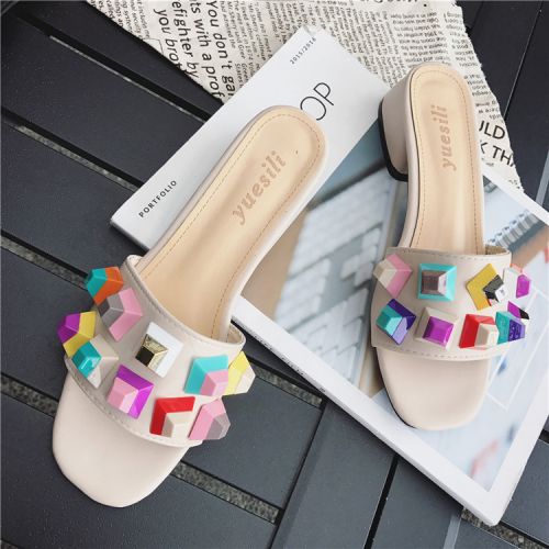 Sandales femme SONLARFU en PU - semelle caoutchouc Ref 2672197