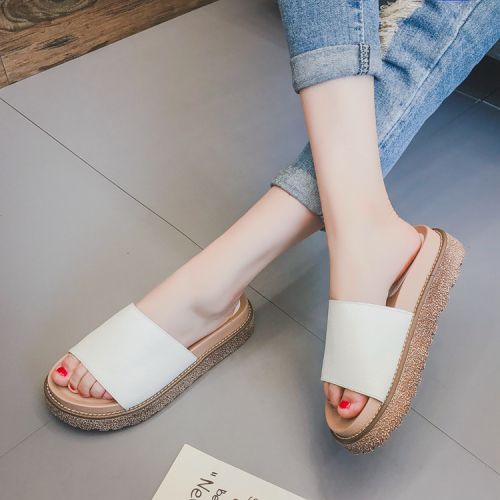 Sandales femme SONLARFU en PU - semelle TPR tendon Ref 2672198