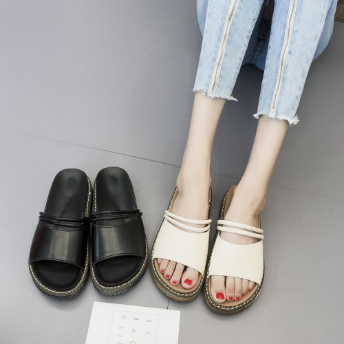 Sandales femme SONLARFU en PU - semelle TPR tendon Ref 2672213