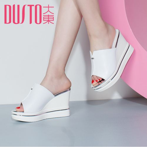Sandales femme DUSTO en PU - semelle polyurethane Ref 2672217