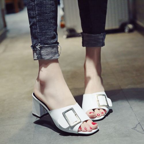 Sandales femme en PU - semelle caoutchouc Ref 2672225