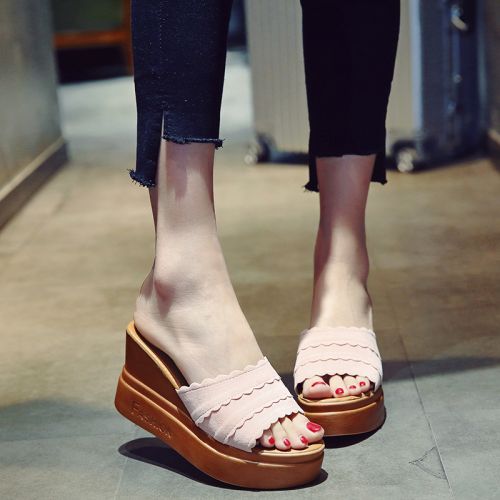 Sandales femme en Daim - semelle polyurethane Ref 2672231