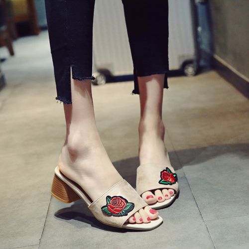 Sandales femme en PU - semelle caoutchouc Ref 2672238