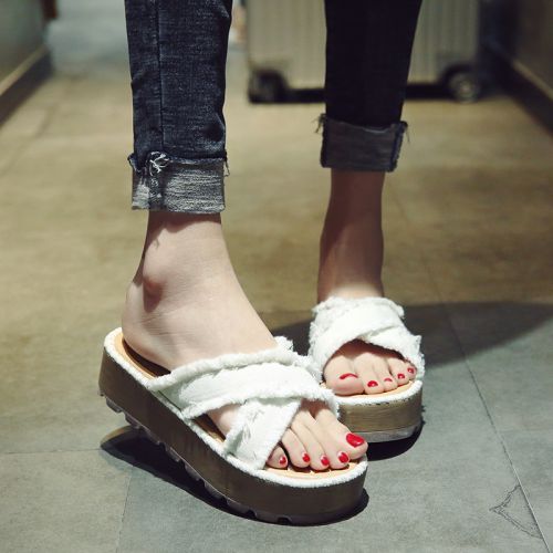 Sandales femme en PU - semelle caoutchouc Ref 2672250