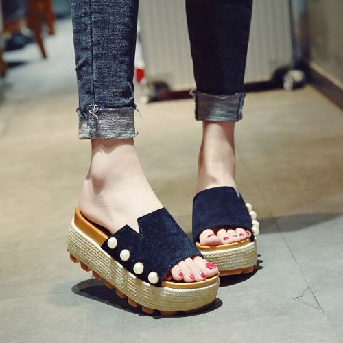 Sandales femme en PU - semelle caoutchouc Ref 2672268