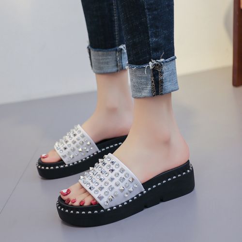 Sandales femme en PU - semelle polyurethane Ref 2672280