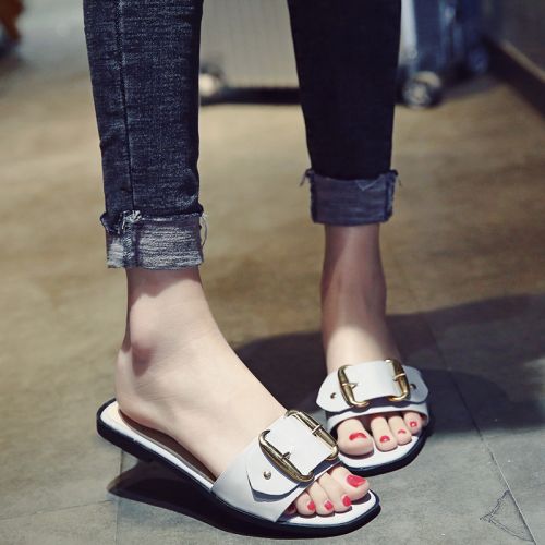 Sandales femme en PU - semelle caoutchouc Ref 2672283