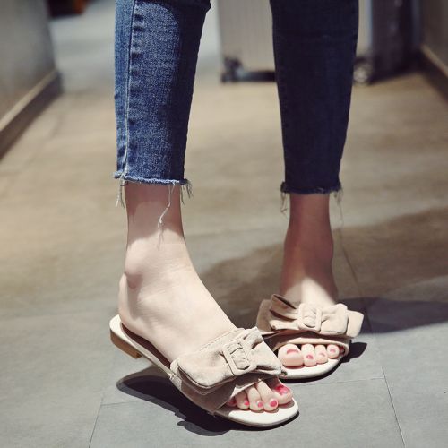 Sandales femme en Daim - semelle caoutchouc Ref 2672307