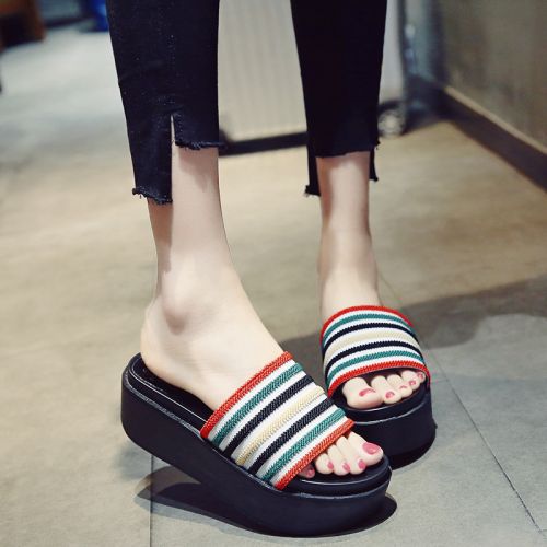 Sandales femme en tissu - semelle polyurethane Ref 2672314