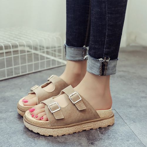 Sandales femme en PU - semelle polyurethane Ref 2672318