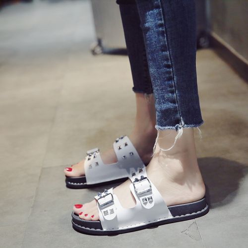 Sandales femme en PU - semelle TPR tendon Ref 2672323