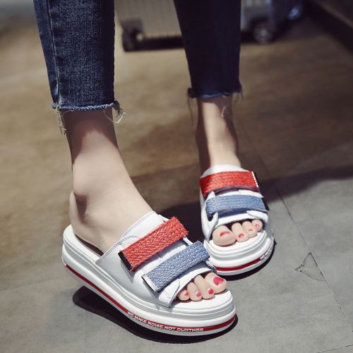 Sandales femme en PU - semelle polyurethane Ref 2672324