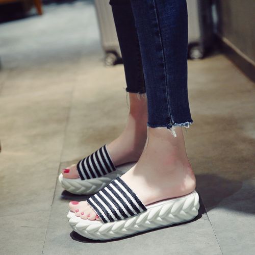 Sandales femme en tissu - semelle polyurethane Ref 2672339